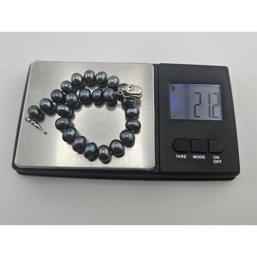 7.5in Black Pearl Bracelet - Picture 11 of 11